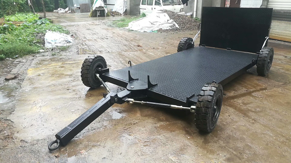 各種型號噸位拖板車(壓路機拖車)
